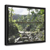 Rainforest Trails & Views - Gallery Canvas Wraps, Horizontal Frame - El Yunque National Forest - Puerto Rico - Rio Sabana Trail - Green Forest Home