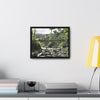 Rainforest Trails & Views - Gallery Canvas Wraps, Horizontal Frame - El Yunque National Forest - Puerto Rico - Rio Sabana Trail - Green Forest Home