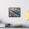 Rainforest Trails & Views - Gallery Canvas Wraps, Horizontal Frame - El Yunque National Forest - Puerto Rico - Rio Sabana Trail Color-Enhanced Sierra Palms - Green Forest Home