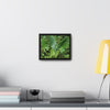 Rainforest Trails & Views - Gallery Canvas Wraps, Horizontal Frame - El Yunque National Forest - Puerto Rico - Rio Sabana trail - one of 250 plant species of l Yunque - Green Forest Home
