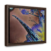 Rainforest Trails & Views - Gallery Canvas Wraps, Horizontal Frame - El Yunque National Forest - Puerto Rico - Rio Sabana Trail Sierra Palm destroyed by Maria - color enhanced - Green Forest Home