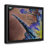 Rainforest Trails & Views - Gallery Canvas Wraps, Horizontal Frame - El Yunque National Forest - Puerto Rico - Rio Sabana Trail Sierra Palm destroyed by Maria - color enhanced - Green Forest Home
