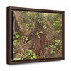 Rainforest Trails & Views - Gallery Canvas Wraps, Horizontal Frame - El Yunque National Forest - Puerto Rico - Rio Sabana Tree destroyed by Hurricane Maria - Green Forest Home