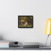 Rainforest Trails & Views - Gallery Canvas Wraps, Horizontal Frame - El Yunque National Forest - Puerto Rico - Rio Sabana upper winding river - Green Forest Home