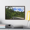 Rainforest Trails & Views - Gallery Canvas Wraps, Horizontal Frame - El Yunque National Forest - Puerto Rico - The amazing road into El Yunque (north) PR 191 - Green Forest Home