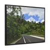 Rainforest Trails & Views - Gallery Canvas Wraps, Horizontal Frame - El Yunque National Forest - Puerto Rico - The amazing road into El Yunque (north) PR 191 - Green Forest Home