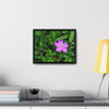 Rainforest Trails & Views - Gallery Canvas Wraps, Horizontal Frame - El Yunque National Forest - Puerto Rico - The beauty of a simple flower after the rain - Green Forest Home