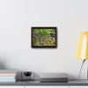 Rainforest Trails & Views - Gallery Canvas Wraps, Horizontal Frame - El Yunque National Forest - Puerto Rico - The Famous La Mina Trail & River - Green Forest Home