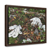 Rainforest Trails & Views - Gallery Canvas Wraps, Horizontal Frame - El Yunque National Forest - Puerto Rico - The huge variety of the Yagrumo Tree leaves - white below - Green Forest Home