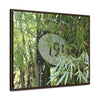 Rainforest Trails & Views - Gallery Canvas Wraps, Horizontal Frame - El Yunque National Forest - Puerto Rico - The main road PR 191 sign inside bamboos - built in the 1950's the major road crossed El Yunque - Green Forest Home