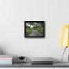 Rainforest Trails & Views - Gallery Canvas Wraps, Horizontal Frame - El Yunque National Forest - Puerto Rico - The PR 191 closed forested road - Green Forest Home