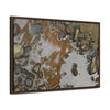 Rainforest Trails & Views - Gallery Canvas Wraps, Horizontal Frame - El Yunque National Forest - Puerto Rico - The Rio Sabana River - Green Forest Home