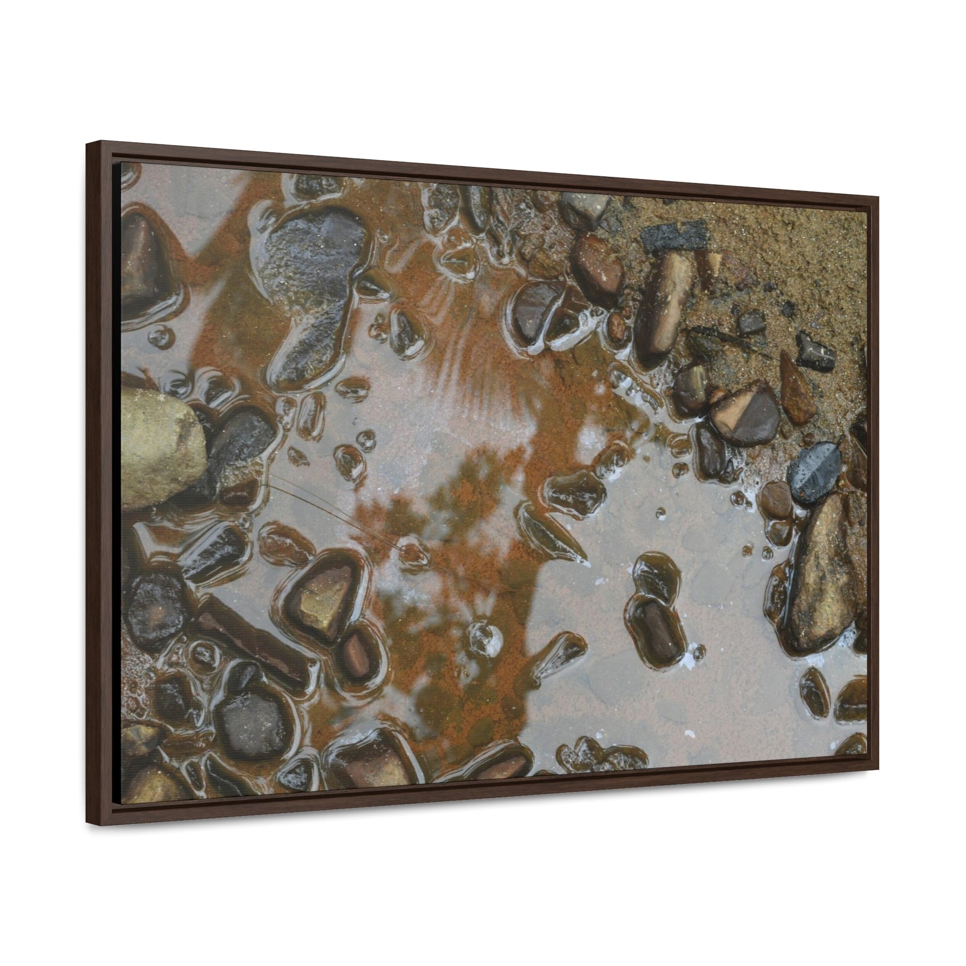 Rainforest Trails & Views - Gallery Canvas Wraps, Horizontal Frame - El Yunque National Forest - Puerto Rico - The Rio Sabana River - Green Forest Home