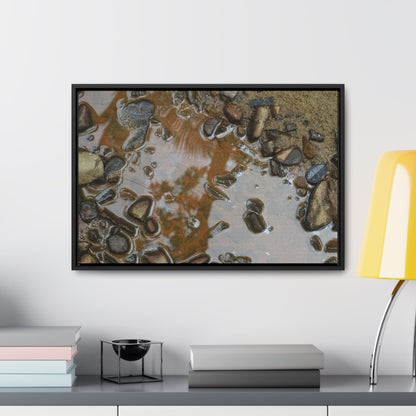 Rainforest Trails & Views - Gallery Canvas Wraps, Horizontal Frame - El Yunque National Forest - Puerto Rico - The Rio Sabana River - Green Forest Home