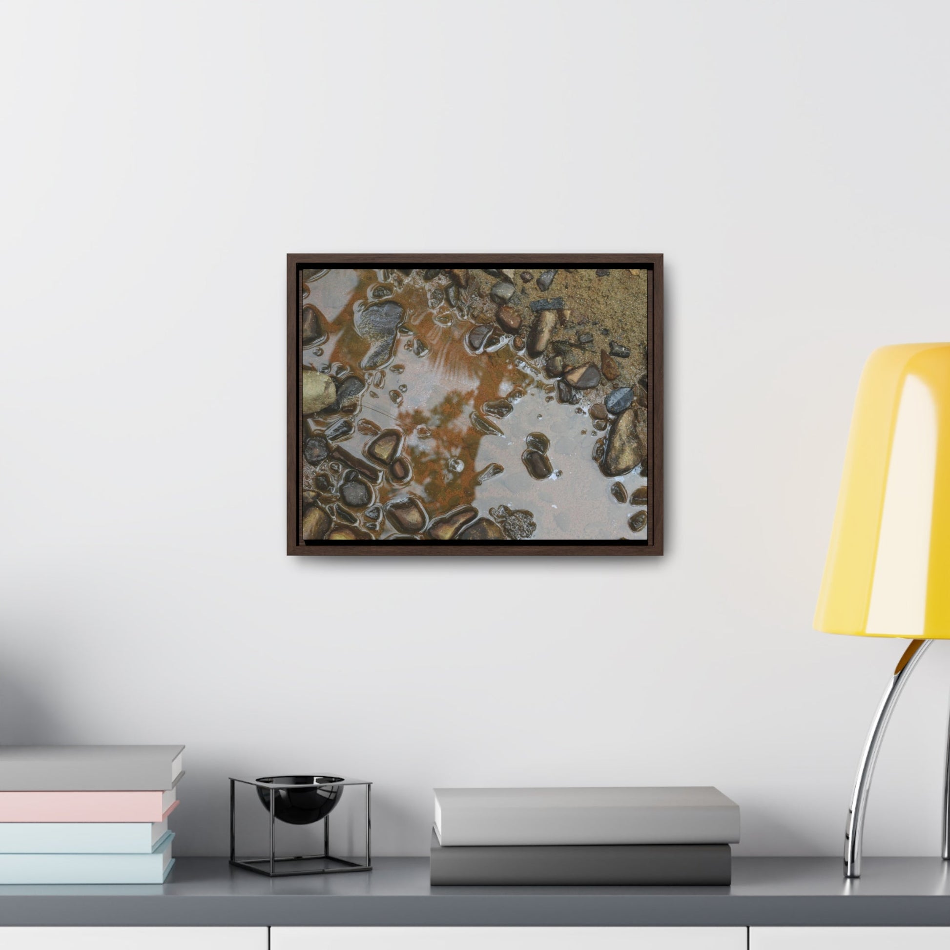 Rainforest Trails & Views - Gallery Canvas Wraps, Horizontal Frame - El Yunque National Forest - Puerto Rico - The Rio Sabana River - Green Forest Home