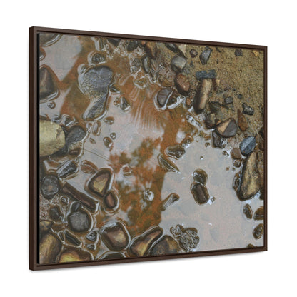 Rainforest Trails & Views - Gallery Canvas Wraps, Horizontal Frame - El Yunque National Forest - Puerto Rico - The Rio Sabana River - Green Forest Home