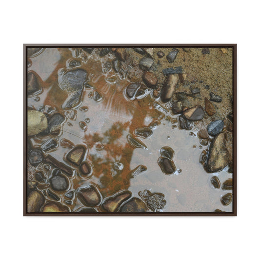 Rainforest Trails & Views - Gallery Canvas Wraps, Horizontal Frame - El Yunque National Forest - Puerto Rico - The Rio Sabana River - Green Forest Home