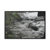 Rainforest Trails & Views - Gallery Canvas Wraps, Horizontal Frame - El Yunque National Forest - Puerto Rico - The Rio Sabana River just before a waterfall - Green Forest Home