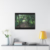Rainforest Trails & Views - Gallery Canvas Wraps, Horizontal Frame - El Yunque National Forest - Puerto Rico - Tradewinds trail - cloud forest - Green Forest Home