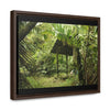 Rainforest Trails & Views - Gallery Canvas Wraps, Horizontal Frame - El Yunque National Forest - Puerto Rico - Tradewinds Trail shelter - Green Forest Home