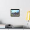 Rainforest Trails & Views - Gallery Canvas Wraps, Horizontal Frame - El Yunque National Forest - Puerto Rico - Upper Rio Sabana Trail View - color enhanced - Green Forest Home