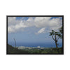 Rainforest Trails & Views - Gallery Canvas Wraps, Horizontal Frame - El Yunque National Forest - Puerto Rico - Urbanization gets closer to EYNF - Luquillo beach coast & buildings - Green Forest Home
