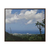 Rainforest Trails & Views - Gallery Canvas Wraps, Horizontal Frame - El Yunque National Forest - Puerto Rico - Urbanization gets closer to EYNF - Luquillo beach coast & buildings - Green Forest Home