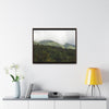 Rainforest Trails & Views - Gallery Canvas Wraps, Horizontal Frame - El Yunque National Forest - Puerto Rico - View from Closed PR191 road - Green Forest Home
