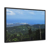 Rainforest Trails & Views - Gallery Canvas Wraps, Horizontal Frame - El Yunque National Forest - Puerto Rico - View from PR191 - Atlantic Ocean view - Green Forest Home