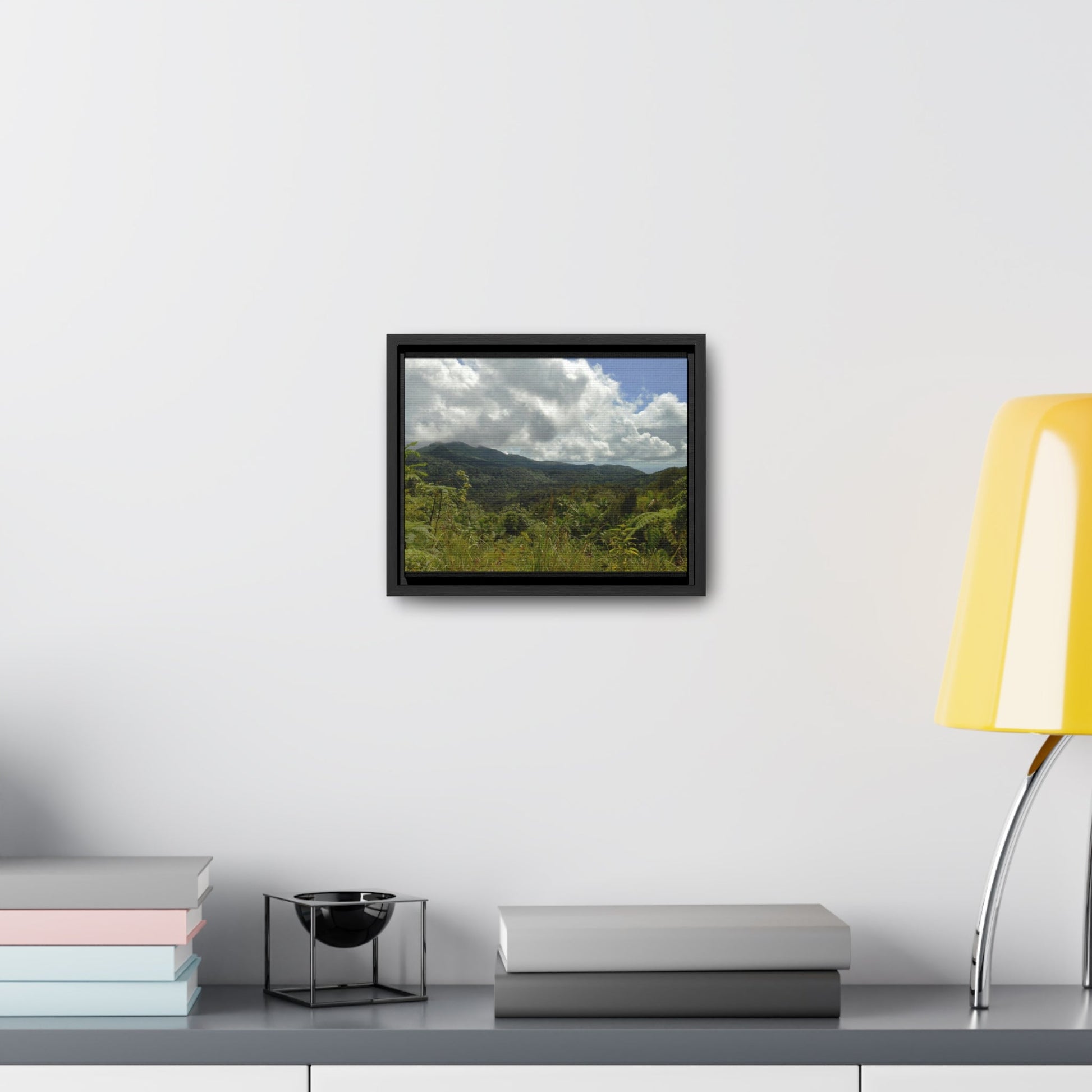 Rainforest Trails & Views - Gallery Canvas Wraps, Horizontal Frame - El Yunque National Forest - Puerto Rico - View from PR191 closed forest road - Green Forest Home