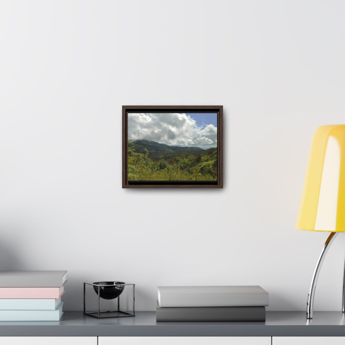 Rainforest Trails & Views - Gallery Canvas Wraps, Horizontal Frame - El Yunque National Forest - Puerto Rico - View from PR191 closed forest road - Green Forest Home