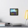 Rainforest Trails & Views - Gallery Canvas Wraps, Horizontal Frame - El Yunque National Forest - Puerto Rico - View from Tres Picachos - color enhanced - Green Forest Home