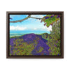 Rainforest Trails & Views - Gallery Canvas Wraps, Horizontal Frame - El Yunque National Forest - Puerto Rico - View from Tres Picachos - color enhanced - Green Forest Home