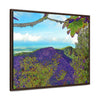 Rainforest Trails & Views - Gallery Canvas Wraps, Horizontal Frame - El Yunque National Forest - Puerto Rico - View from Tres Picachos - color enhanced - Green Forest Home