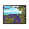Rainforest Trails & Views - Gallery Canvas Wraps, Horizontal Frame - El Yunque National Forest - Puerto Rico - View from Tres Picachos - color enhanced - Green Forest Home