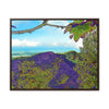Rainforest Trails & Views - Gallery Canvas Wraps, Horizontal Frame - El Yunque National Forest - Puerto Rico - View from Tres Picachos - color enhanced - Green Forest Home