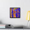 Rainforest Trails & Views - US Made Framed Print - El Yunque National Forest - Puerto Rico - Colorized Broken tree by Hurricane Maria 140MPH winds - Green Forest Home