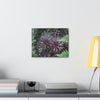 SMALL Canvas Gallery Wraps - Made in USA - Rare red Bromeliads in flower in El Yunque rainforest - Rio Sabana trail PR - Green Forest Home