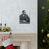 SMALL Canvas Gallery Wraps - The great leader Malcolm X - Green Forest Home