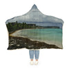 Snuggle Blanket - All Over Print - Amazing Colors of Pajaros Beach - Mona Island Puerto Rico - Made in China - Green Forest Home