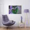 Stunning US Made Acrylic Prints - Amazing Tropical Orchids Digital ART - from Isabela Puerto Rico - Best Home Decor Ideas - Green Forest Home
