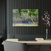 Stunning US Made Acrylic Prints - Coconut Palms Frame a View in Mona Island and Pier - Puerto Rico - Best Home Decor Ideas* - Green Forest Home