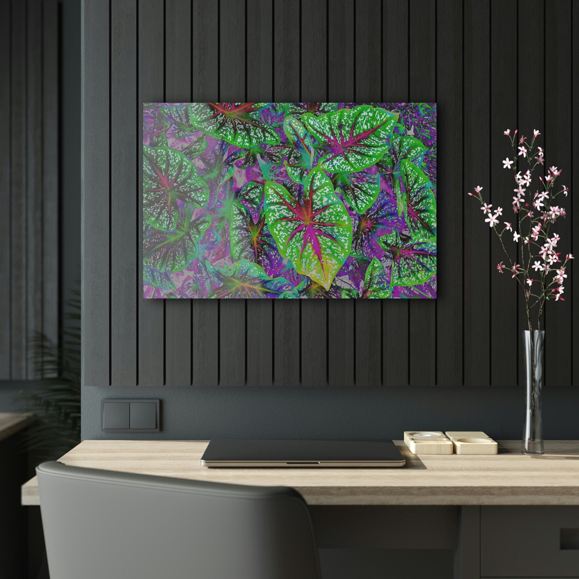 Stunning US Made Acrylic Prints - Common Garden Plants - Isabela Puerto Rico - Best Home Decor Ideas* - Green Forest Home