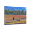 Stunning US Made Acrylic Prints - Girl with Dog - Luquillo Beach - Puerto Rico - Best Home Decor Ideas* - Green Forest Home