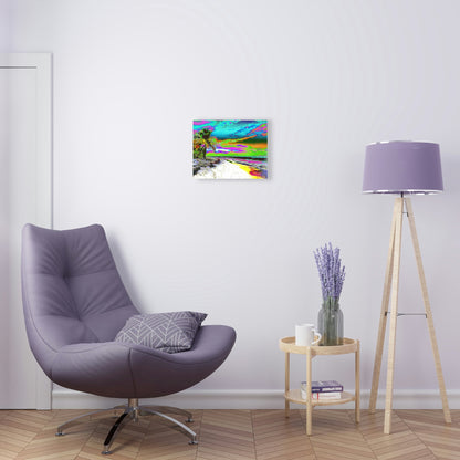 Stunning US Made Acrylic Prints - Mona Island Pajaros Beach - Puerto Rico - Best Home Decor Ideas* - Green Forest Home