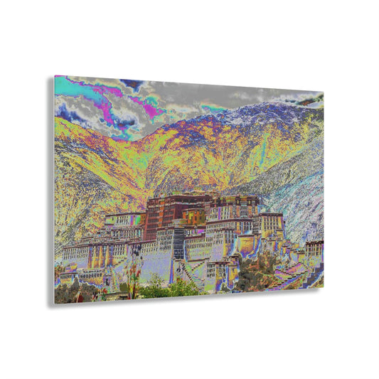 Stunning US Made Acrylic Prints - The Sacred Tibetan Temple - Potala - Tibet - Best Home Decor Ideas* - Green Forest Home