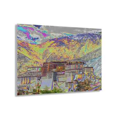 Stunning US Made Acrylic Prints - The Sacred Tibetan Temple - Potala - Tibet - Best Home Decor Ideas* - Green Forest Home