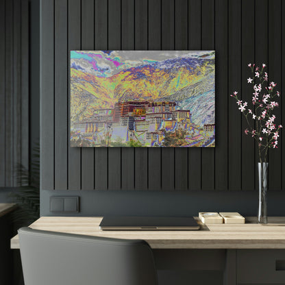 Stunning US Made Acrylic Prints - The Sacred Tibetan Temple - Potala - Tibet - Best Home Decor Ideas* - Green Forest Home