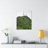 UK Print - Stretched Canvas - The ancient forest preserved in Toro Negro rainforest Puerto Rico - highest peak - Cerro Puntas at 4,300 feet altitude - Green Forest Home