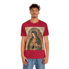 Unisex BELLA + CANVAS - Jersey Short Sleeve Tee - Nuestra Señora de Guadalupe O Virgen of Guadalupe - Mexico - Catholicism - Green Forest Home